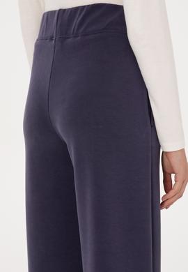 Kadın Mürdüm Modal Karışımlı Loose Fit Eşofman Altı - 50307761132