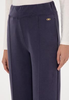 Kadın Mürdüm Modal Karışımlı Loose Fit Eşofman Altı - 50307761132