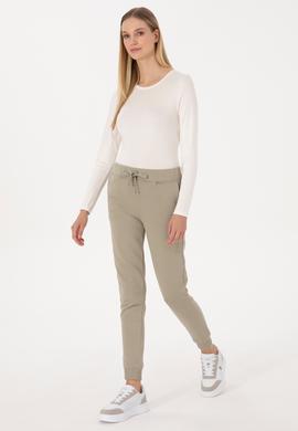 Kadın Açık Haki Jogger Eşofman Altı - 50307759059