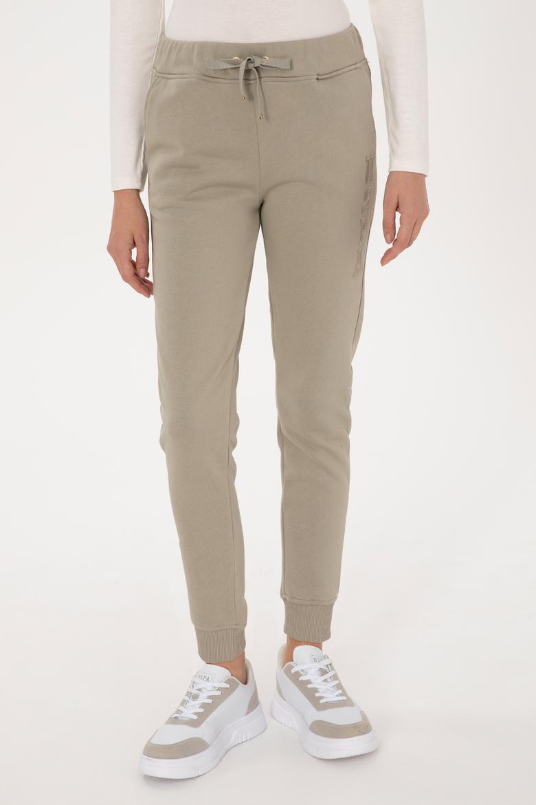 Kadın Açık Haki Jogger Eşofman Altı - 50307759059