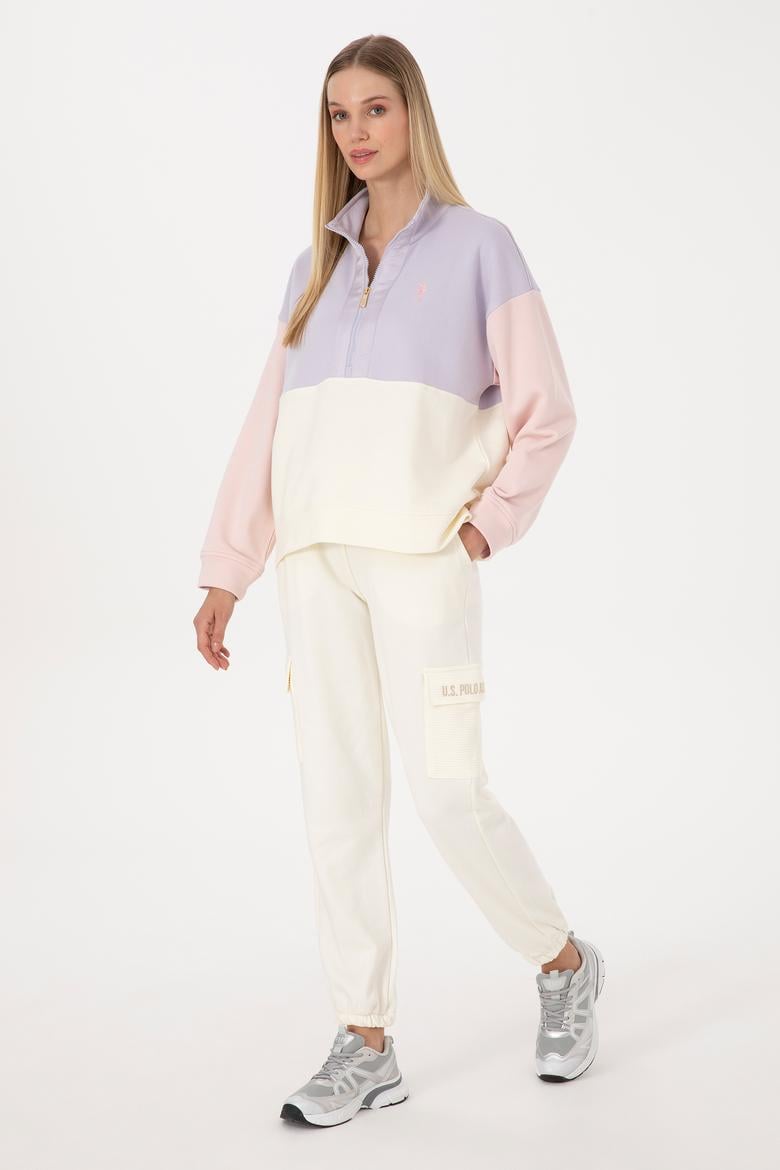 Kadın Krem Eşofman Altı