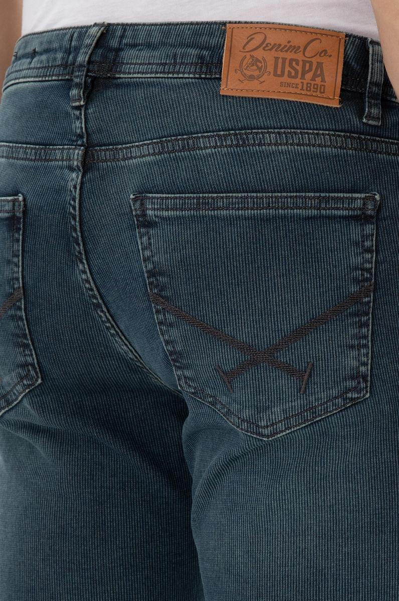 Erkek Mavi Slim Fit Jean Pantolon