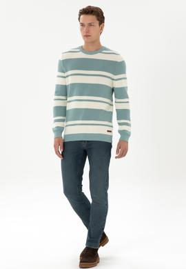 Erkek Mavi Slim Fit Jean Pantolon - 50310337103