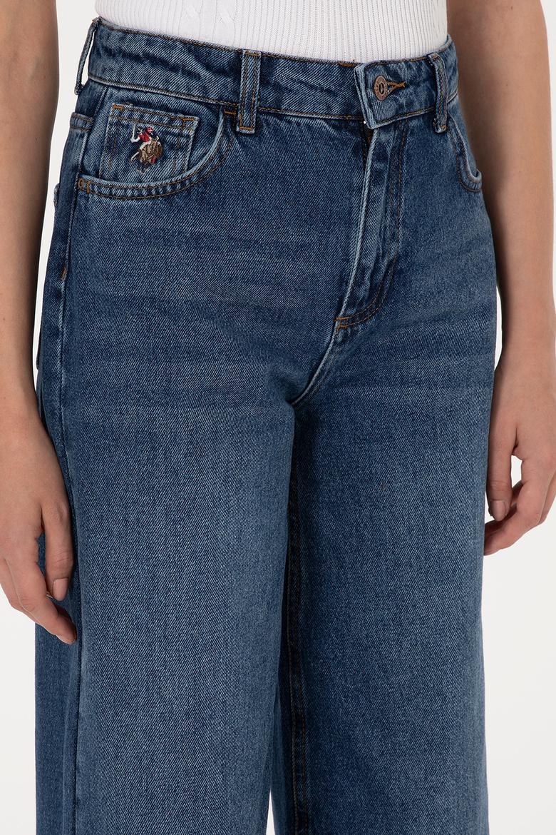 Kadın Mavi  Loose Fit Jean Pantolon - 50316578004