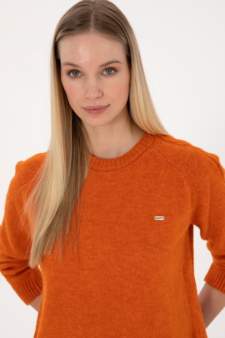 Kadın Bakır Bisiklet Yaka Kazak - 50310106011