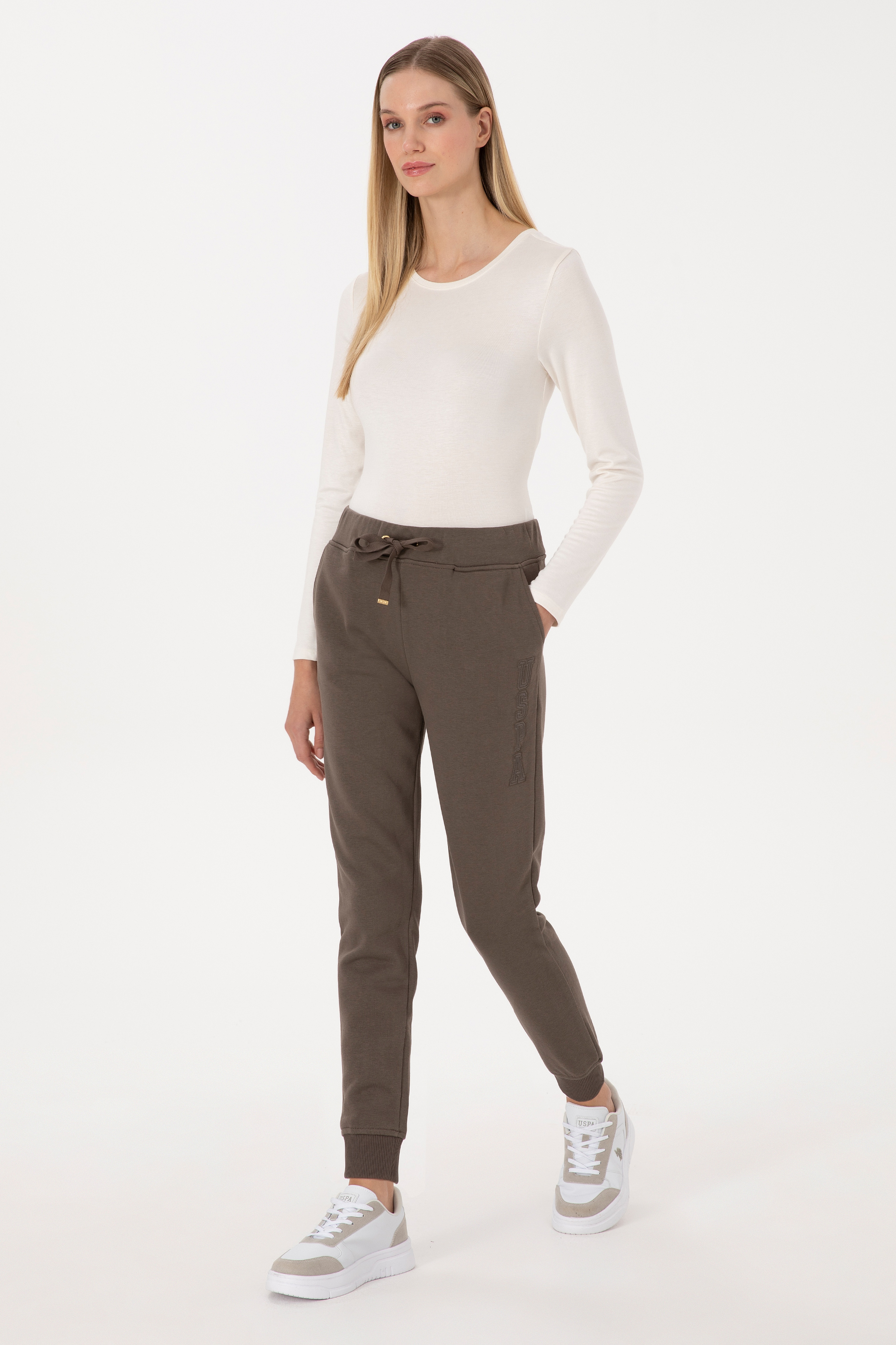 Kadın Vizon Jogger Eşofman Altı - Image 1