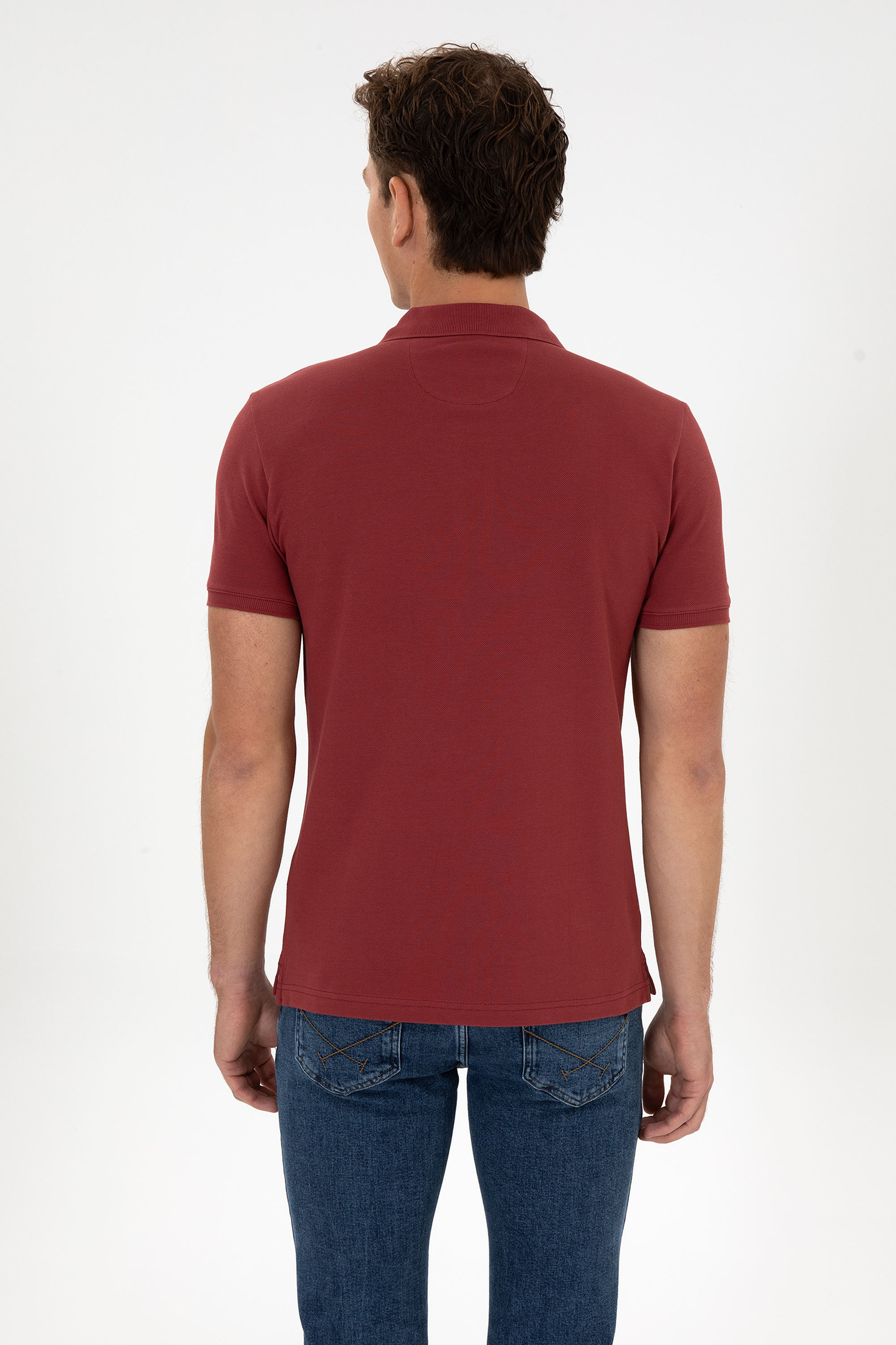 Erkek Vişne Basic Tişört - 50298041437