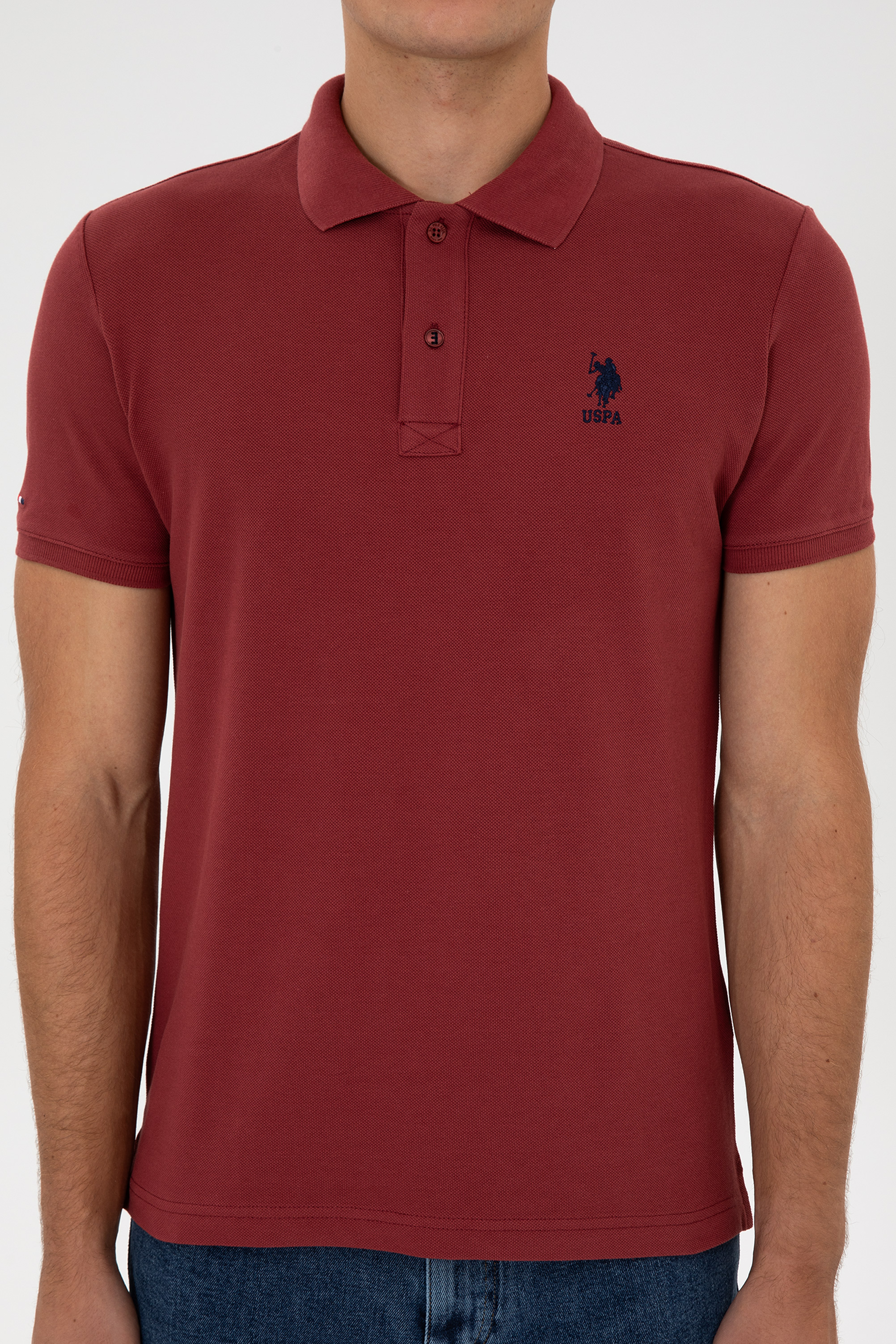 Erkek Vişne Basic Tişört - 50298041437