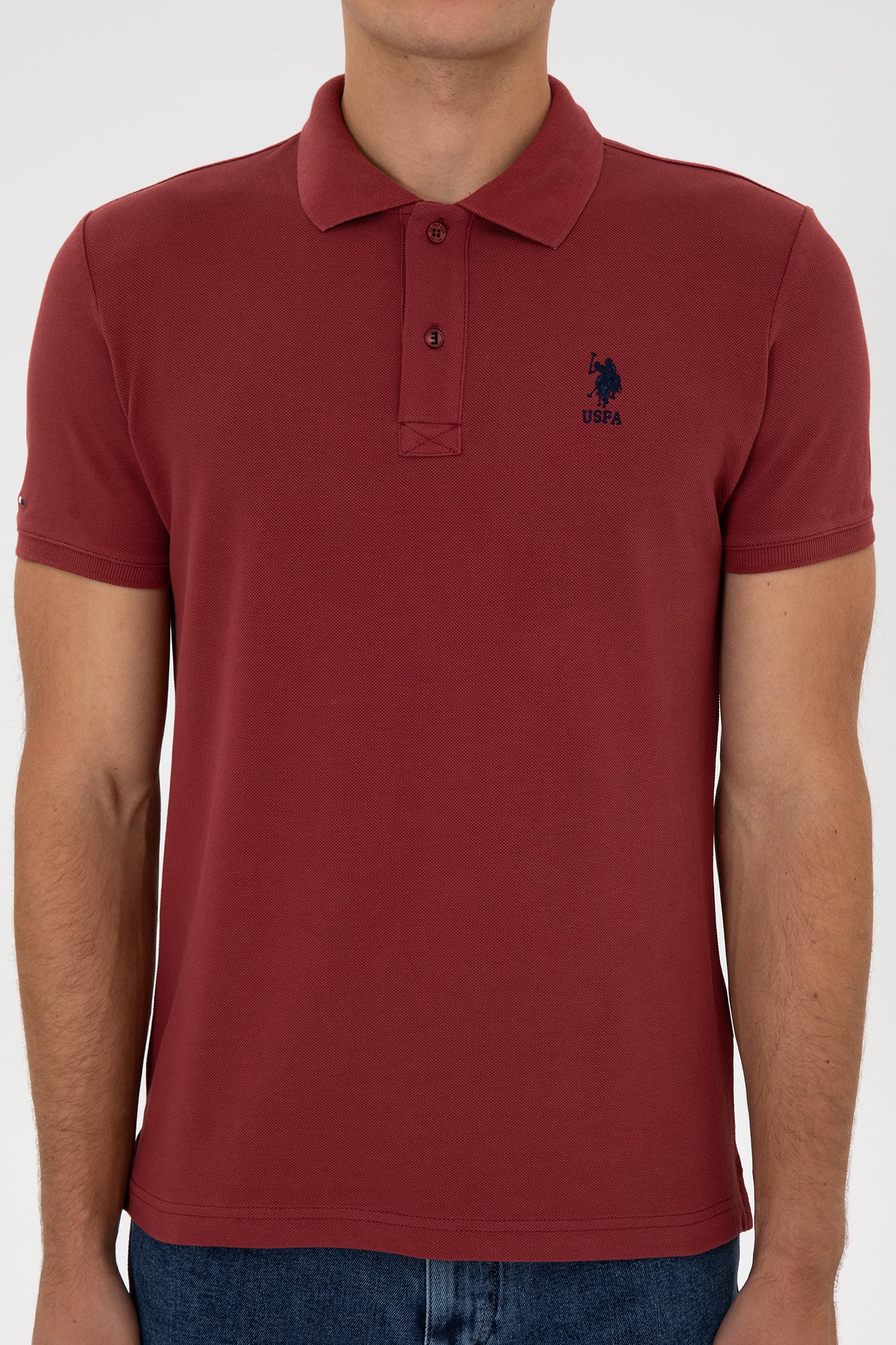 Erkek Vişne Basic Tişört - 50298041437