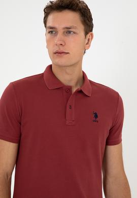 Erkek Vişne Basic Tişört - 50298041437