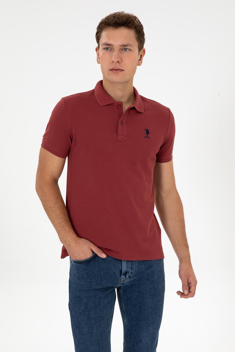 Erkek Vişne Basic Tişört