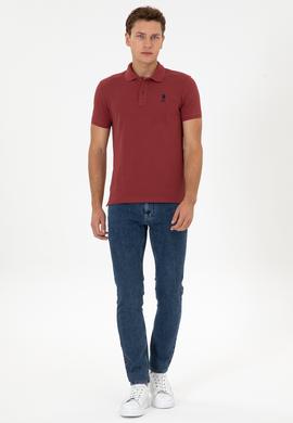 Erkek Vişne Basic Tişört - 50298041437