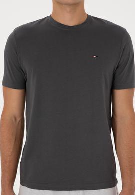 Erkek Gri Basic Tişört - 50307684031