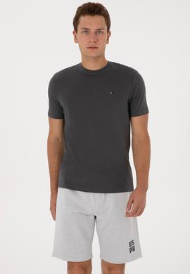 Erkek Gri Basic Tişört - 50307684031