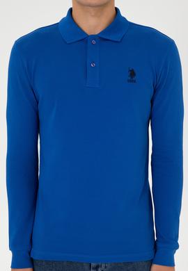 Erkek Mavi Basic Sweatshirt - 50307687170