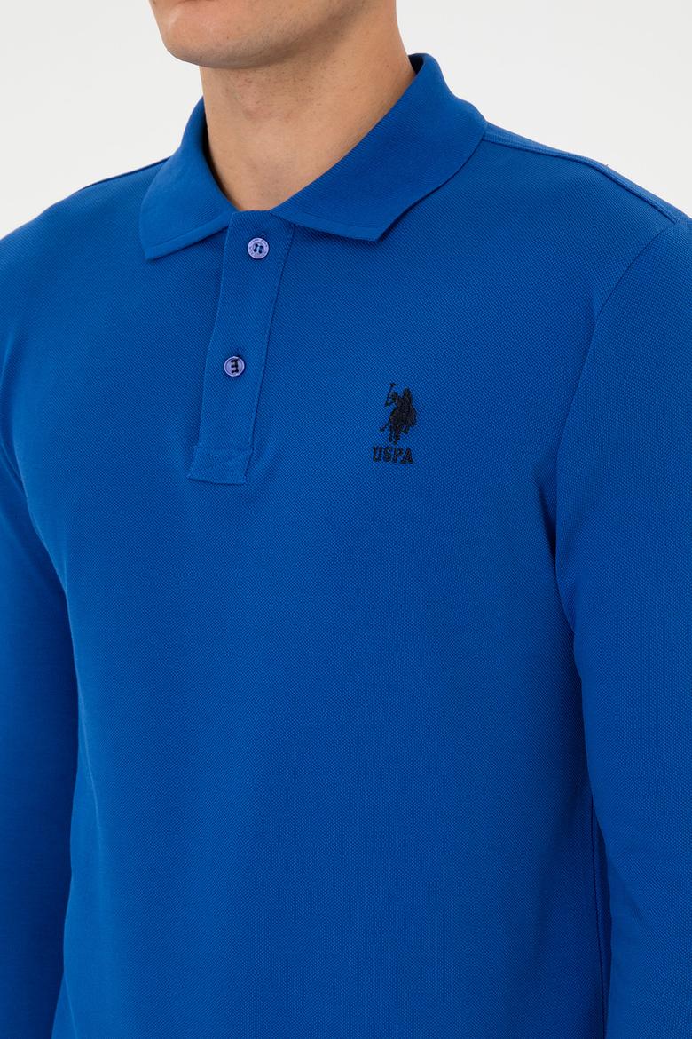 Erkek Mavi Basic Sweatshirt - 50307687170