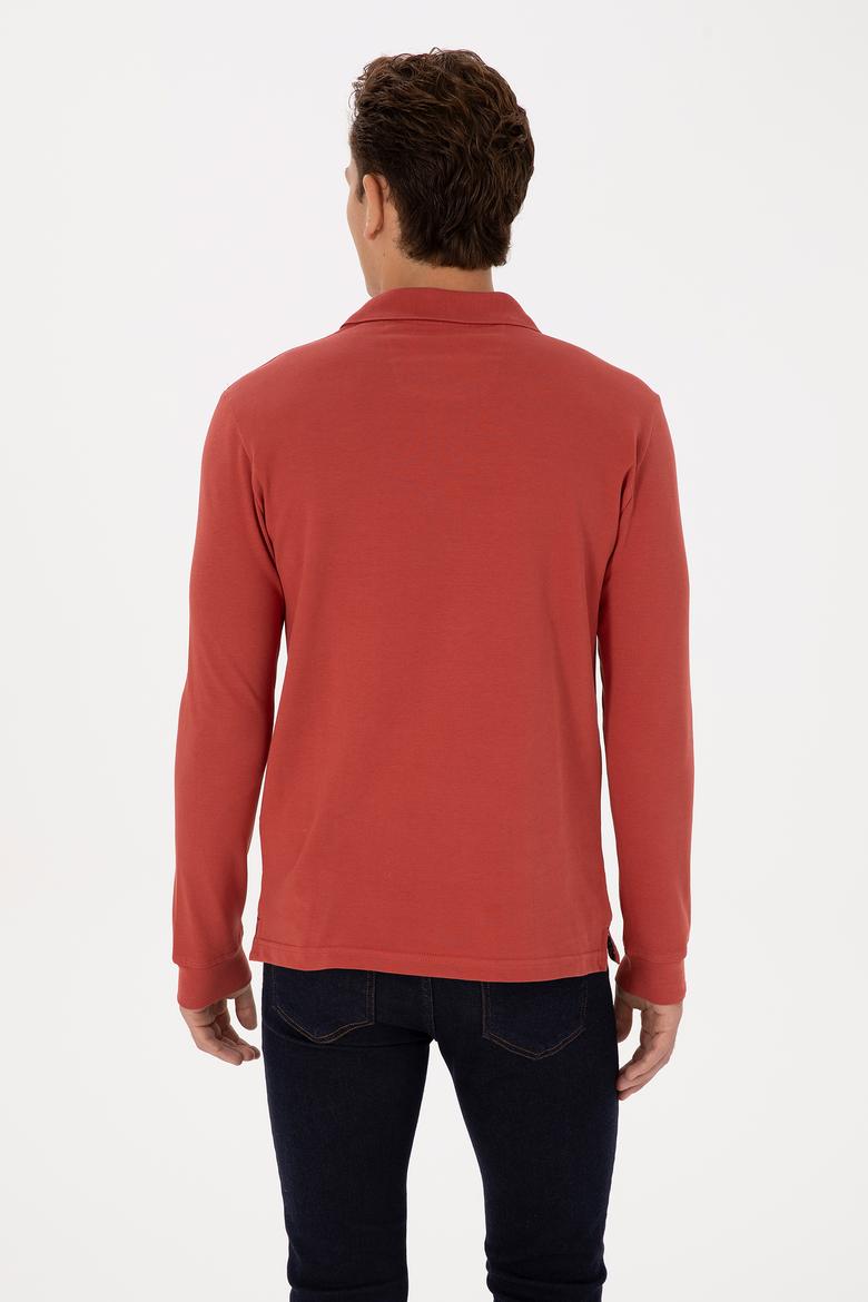 Erkek Gül Kurusu Basic Sweatshirt - 50307687139