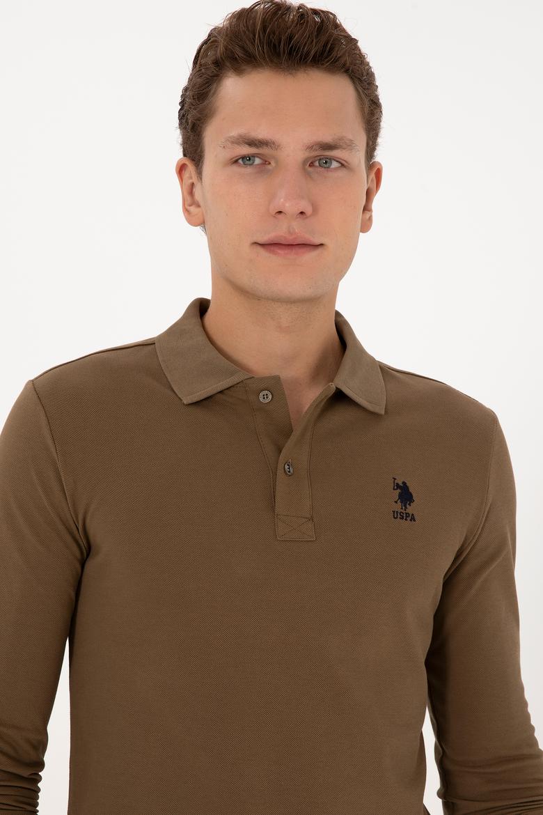 Erkek Haki Basic Sweatshirt - 50307687094