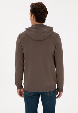 Erkek Vizon Örme Hırka - 50307743078