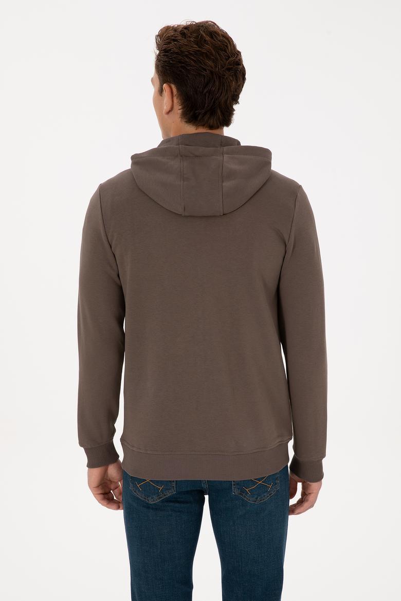 Erkek Vizon Örme Hırka - 50307743078