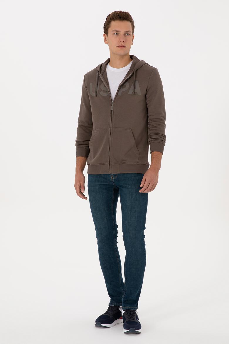 Erkek Vizon Örme Hırka - 50307743078