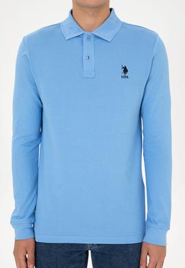 Erkek Açık Mavi Basic Sweatshirt - 50307757050