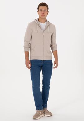 Erkek Taş Örme Hırka - 50307743067