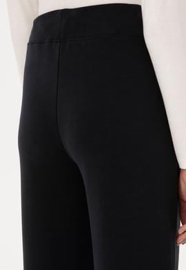 Kadın Siyah Modal Karışımlı Loose Fit Eşofman Altı - 50307761139