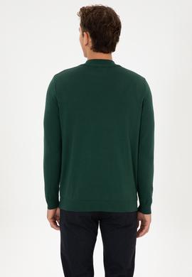 Erkek Koyu Yeşil Kazak - 50307830024