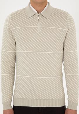 Erkek Açık Haki Kazak - 50308284026