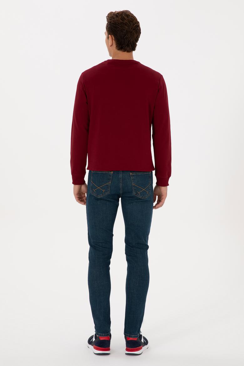 Erkek Mavi Slim Fit Jean Pantolon - 50308321121