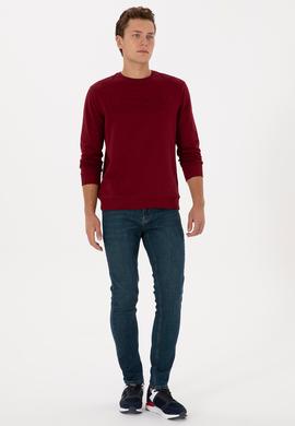 Erkek Mavi Slim Fit Jean Pantolon - 50308321121