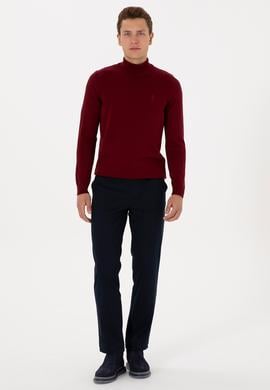 Erkek Lacivert Kanvas / Chino Pantolon - 50311604032