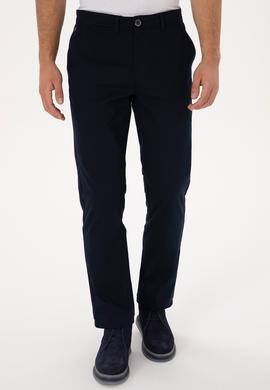Erkek Lacivert Kanvas / Chino Pantolon - 50311604032