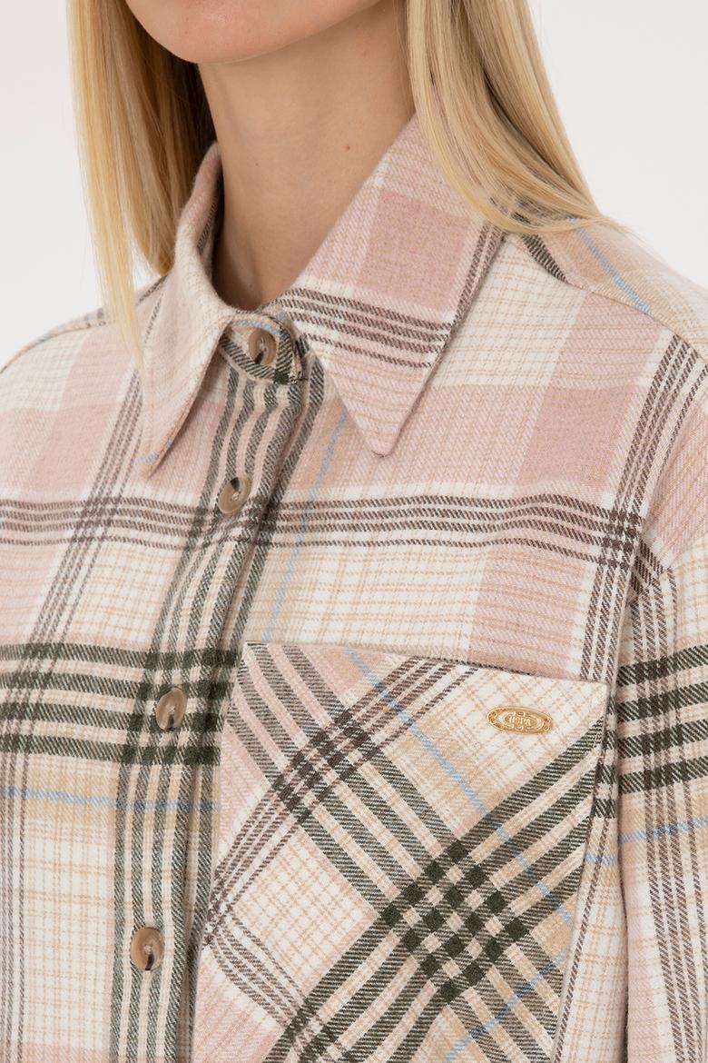 Kadın Açık Hakii Tunik - 50313874005