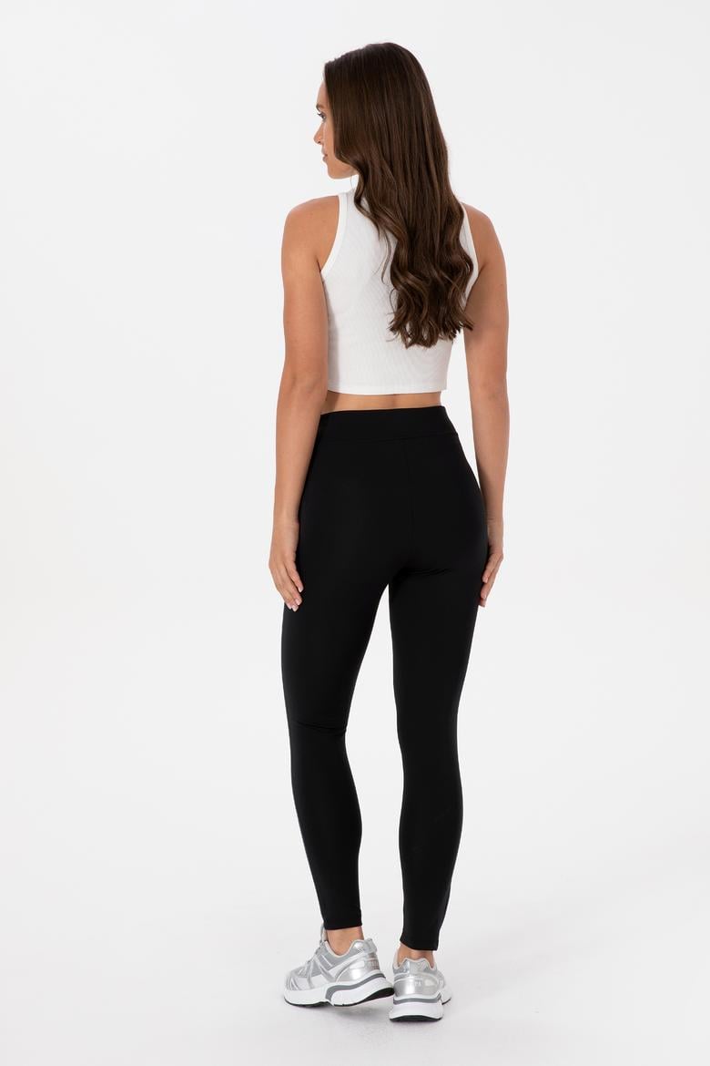 Kadın Siyah Tayt - 50314208005