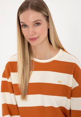 Kadın Bakır Sweatshirt - 50313563013