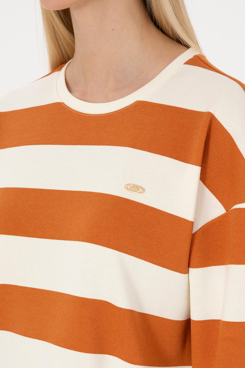 Kadın Bakır Sweatshirt - 50313563013