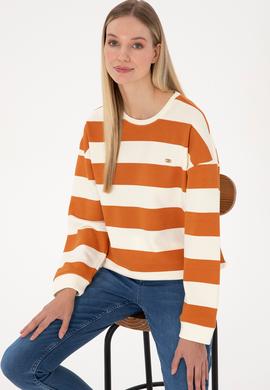 Kadın Bakır Sweatshirt - 50313563013