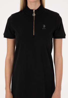 Kadın Siyah Örme Elbise - 50314216021