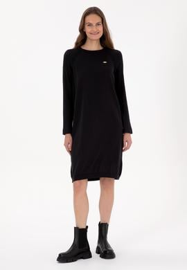 Kadın Siyah Triko Elbise - 50314732004