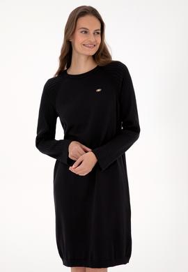 Kadın Siyah Triko Elbise - 50314732004