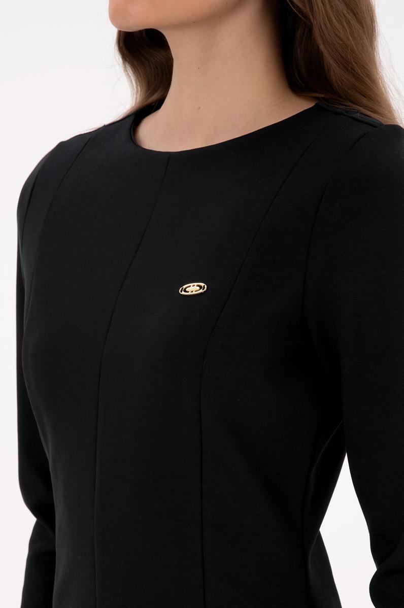 Kadın Siyah Örme Elbise