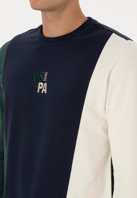 Erkek Açık Lacivert Sweatshirt - 50316379028