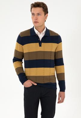 Erkek Lacivert Kazak - 50316616026