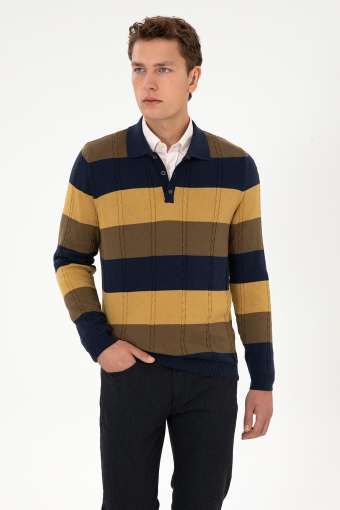 Erkek Lacivert Kazak