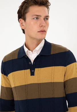 Erkek Lacivert Kazak - 50316616026