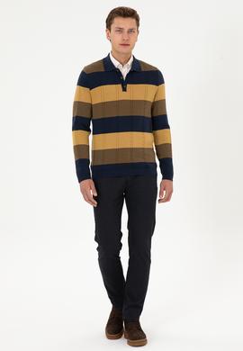 Erkek Lacivert Kazak - 50316616026