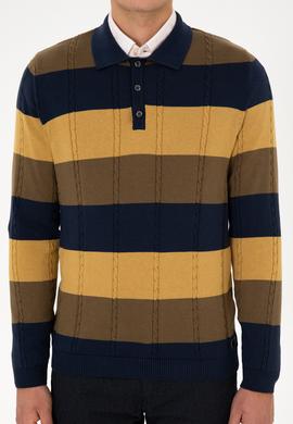 Erkek Lacivert Kazak - 50316616026