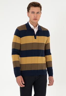 Erkek Lacivert Kazak - 50316616026